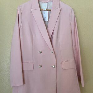 Light Pink H&M Oversized Blazer